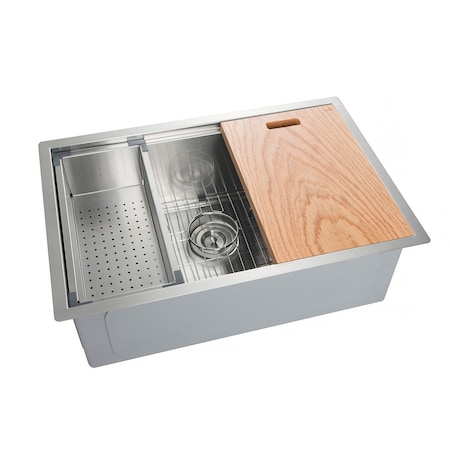 Kibi K1-S28T, Undermount Mount, Satin Finish K1-S28T